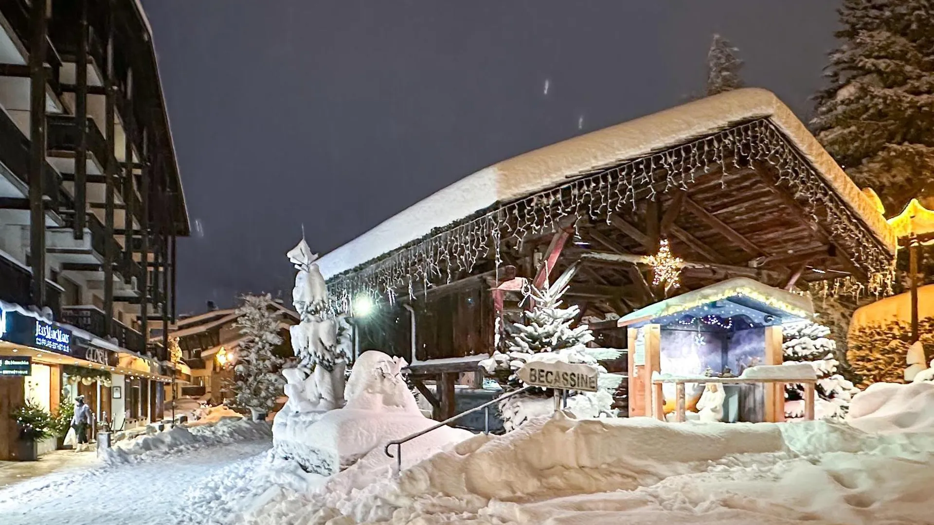 My Way Megeve Village 5 Rues Parking Frankrike